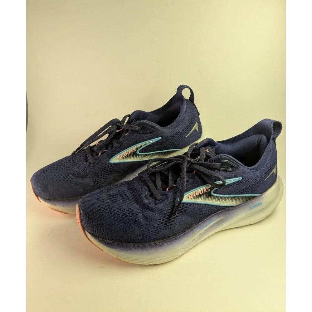 Brooks Glycerin 22 Women's 9.5 B Medium Blue Cushioned Running Shoes 1204341B429